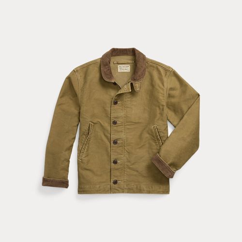 Corduroy-Collar Cotton Deck Jacket - RRL - Modalova