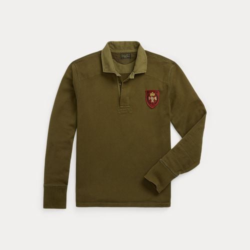 Crest-Patch Jersey Rugby Shirt - RRL - Modalova