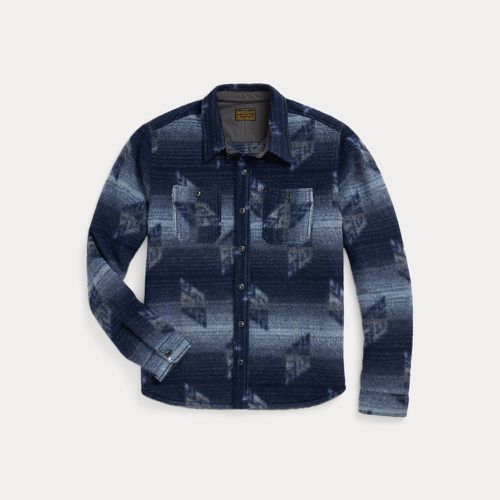 Double-Knit Jacquard Overshirt - RRL - Modalova