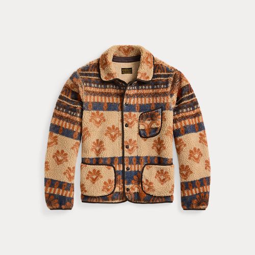 Wool-Blend Pile Fleece Jacket - RRL - Modalova