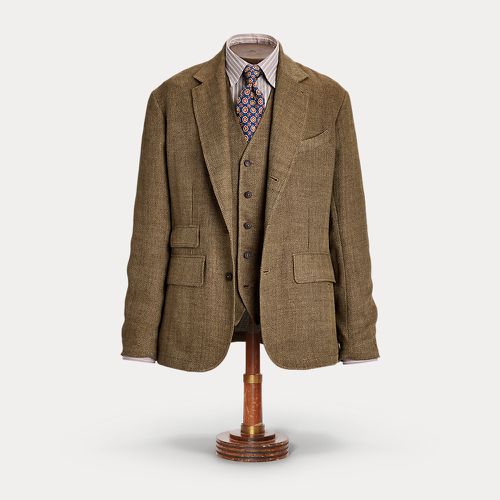 Unconstructed Herringbone Sport Coat - RRL - Modalova