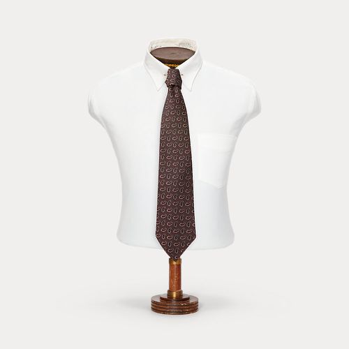 Handmade Pine-Neat Silk Tie - RRL - Modalova