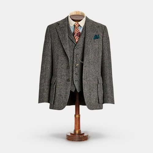 Wool Herringbone Suit Jacket - RRL - Modalova