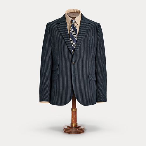 Pinstripe Herringbone Suit Jacket - RRL - Modalova