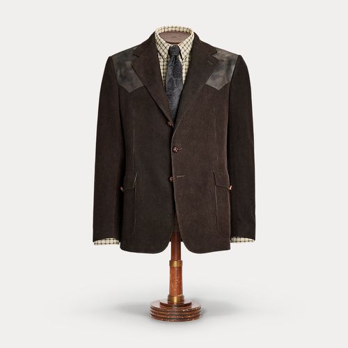 Leather-Trim Corduroy Suit Jacket - RRL - Modalova