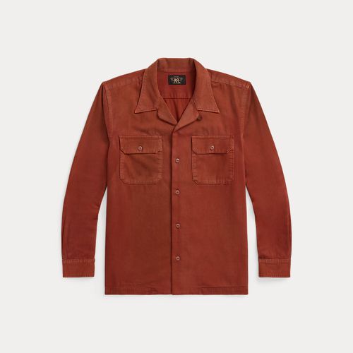 Garment-Dyed Twill Camp Shirt - RRL - Modalova