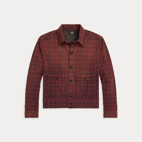 Checked Woven Shirt Jacket - RRL - Modalova