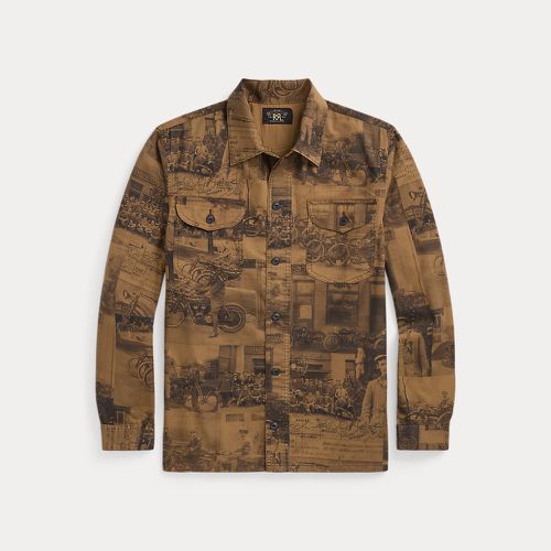 Photo-Print Twill Workshirt - RRL - Modalova