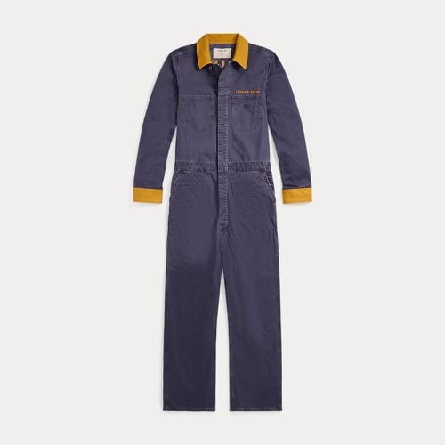 Embroidered Herringbone Twill Coverall - RRL - Modalova