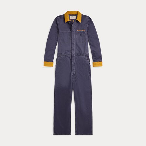 Embroidered Herringbone Twill Coverall - RRL - Modalova