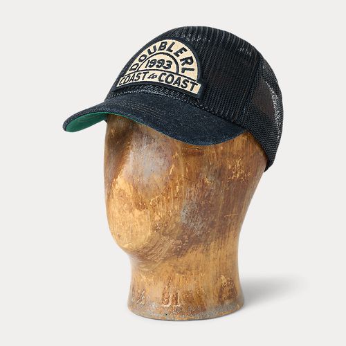 Denim-Bill Mesh Trucker Cap - RRL - Modalova