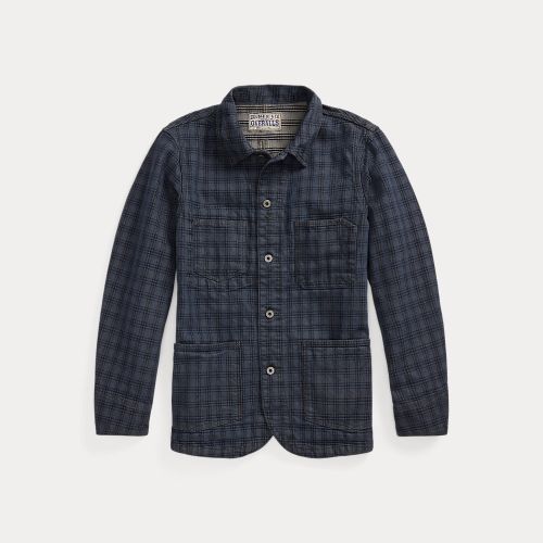 Plaid Jacquard Denim Jacket - RRL - Modalova