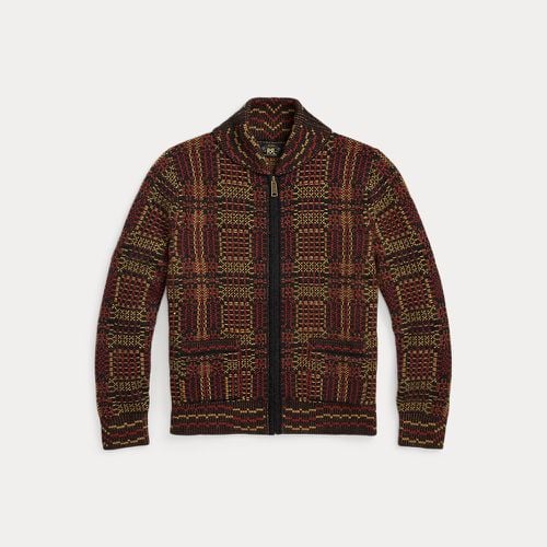 Wool Jacquard Full-Zip Cardigan - RRL - Modalova