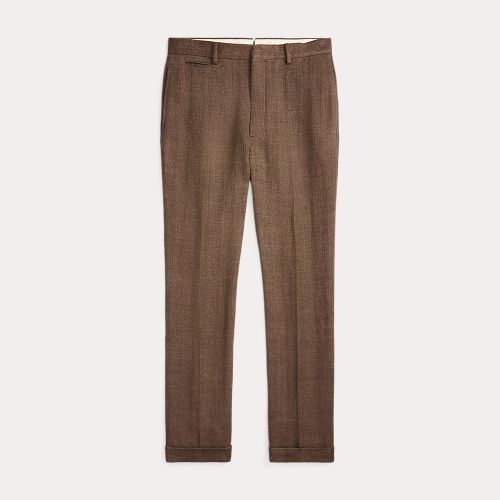 Slim Fit Linen Herringbone Suit Trouser - RRL - Modalova