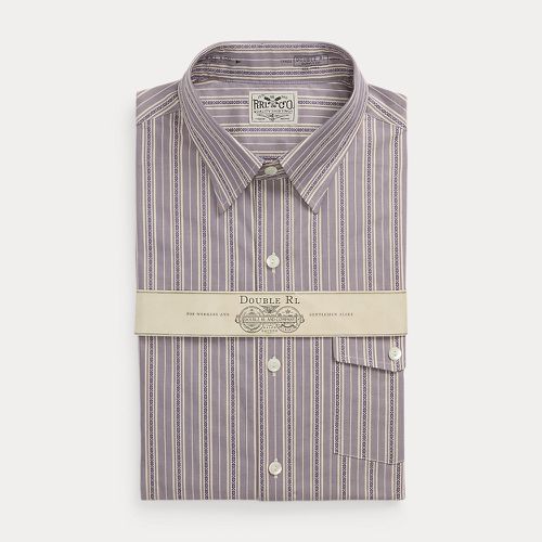 Slim Fit Striped Dobby Shirt - RRL - Modalova