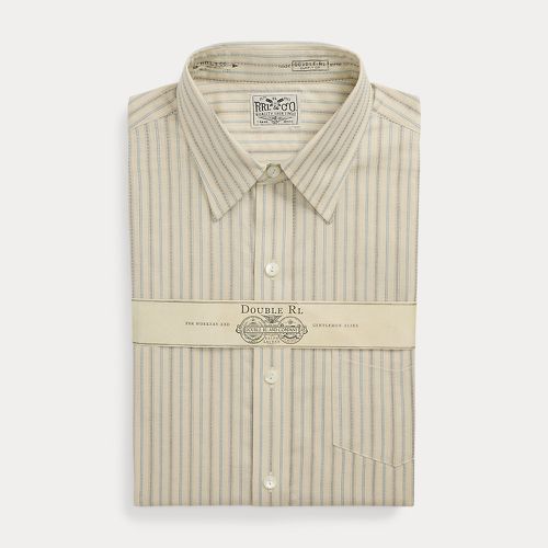 Slim Fit Striped Dobby Shirt - RRL - Modalova