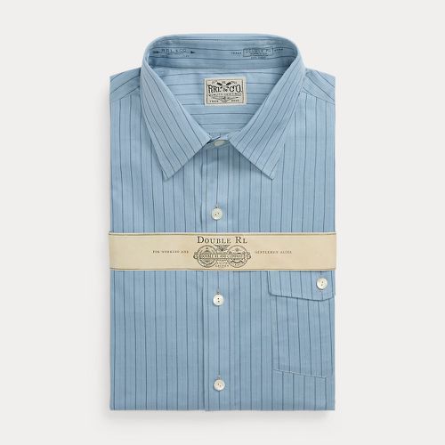 Slim Fit Striped Dobby Shirt - RRL - Modalova