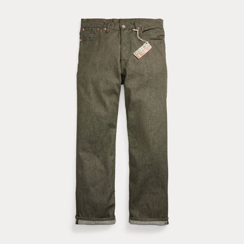 Vintage 5-Pocket Olive Selvedge Jean - RRL - Modalova