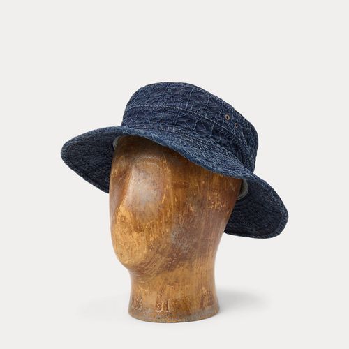 Indigo Jacquard Bucket Hat - RRL - Modalova