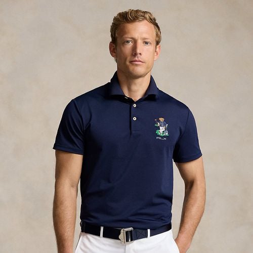 Tailored Fit Performance Bear Polo Shirt - RLX - Modalova