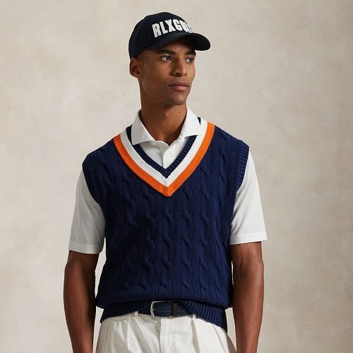 Big Fit Cotton Cricket Jumper Waistcoat - RLX - Modalova