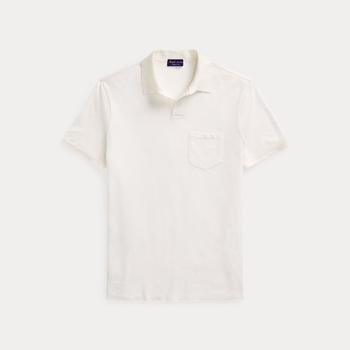 Custom Slim Fit Cotton-Blend Polo Shirt - Purple Label - Modalova