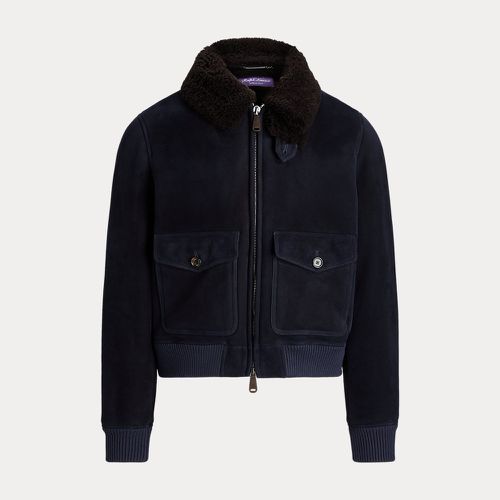 Shearling Bomber Jacket - Purple Label - Modalova