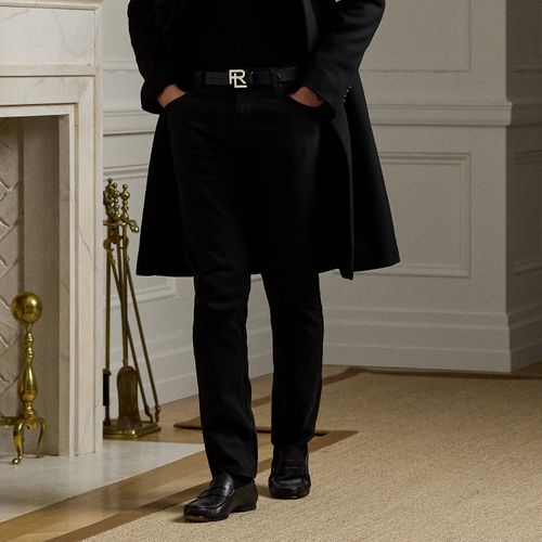 Slim Fit Stretch Twill Trouser - Purple Label - Modalova