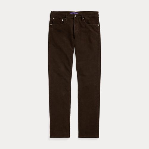 Slim Fit Stretch Moleskin Trouser - Purple Label - Modalova