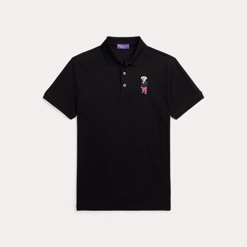 Custom Slim Polo Bear Pique Polo Shirt - Purple Label - Modalova