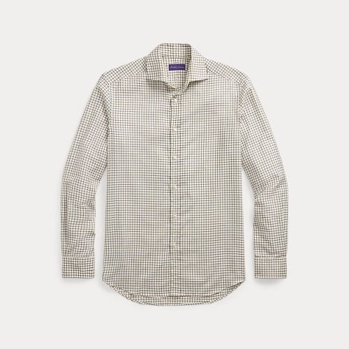 Tattersall Twill Shirt - Purple Label - Modalova