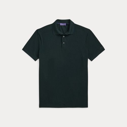 Wool Piqué Polo Shirt - Purple Label - Modalova