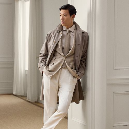 Waldridge Wool-Cashmere Walking Coat - Purple Label - Modalova