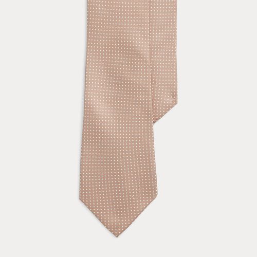 Pin Dot Silk Crepe Tie - Purple Label - Modalova