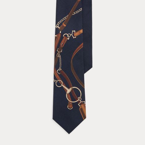 Equestrian Silk Twill Tie - Purple Label - Modalova