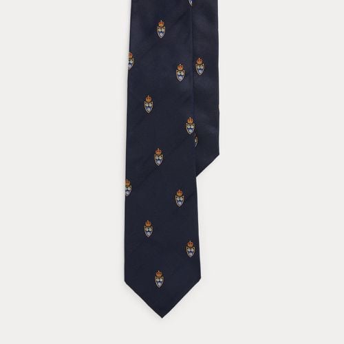 Silk Repp Club Tie - Purple Label - Modalova