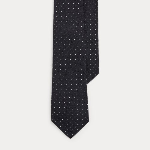 Pin Dot Silk-Wool Tie - Purple Label - Modalova