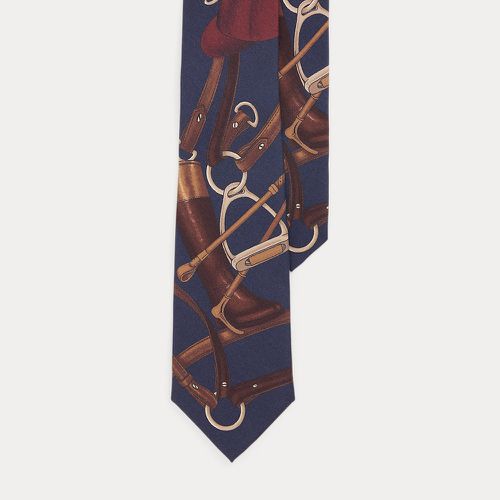 Bridle-Print Silk Tie - Purple Label - Modalova