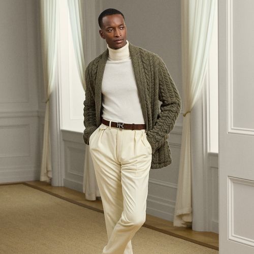 Pantalon Gregory fait main en laine - Purple Label - Modalova