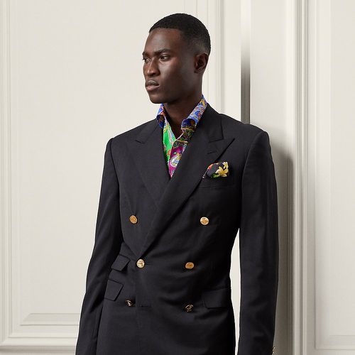Kent Hand-Tailored Herringbone Jacket - Purple Label - Modalova