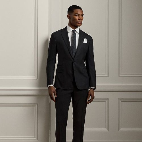 Kent Hand-Tailored Birdseye Suit - Purple Label - Modalova