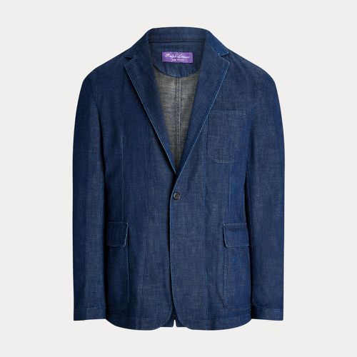 Kent Hand-Tailored Denim Suit Jacket - Purple Label - Modalova