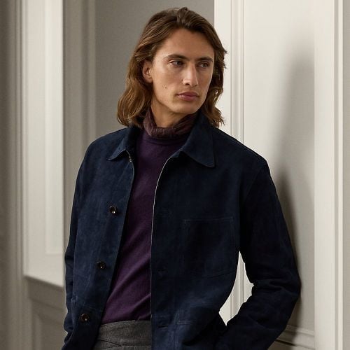 Burnham Suede Jacket - Purple Label - Modalova