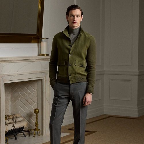 Gregory Hand-Tailored Flannel Trouser - Purple Label - Modalova