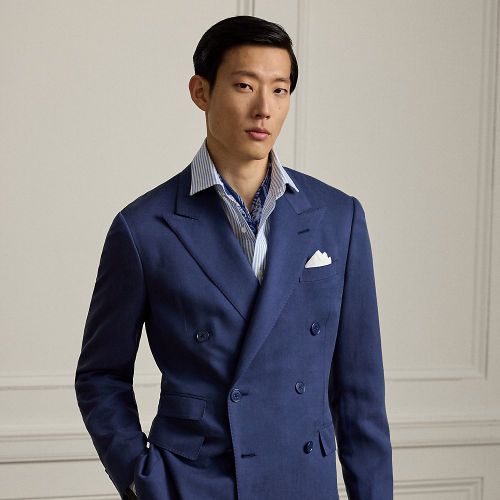 Kent Hand-Tailored Silk Trench Jacket - Purple Label - Modalova