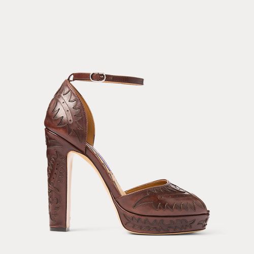 Annamarie Burnished Platform Pump - Collection - Modalova