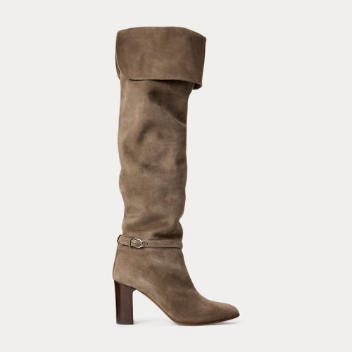 Vicki Goat-Suede Tall Boot - Collection - Modalova