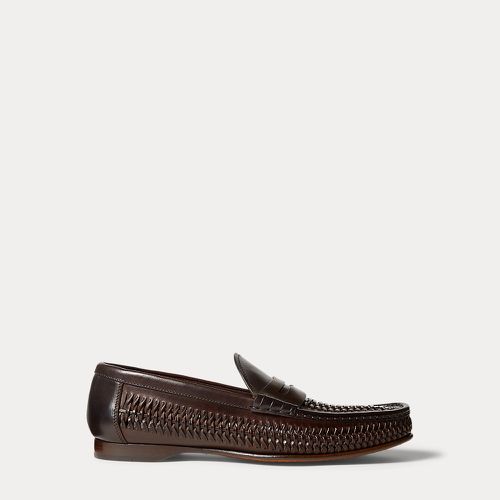 Chalmers Woven Leather Penny Loafer - Purple Label - Modalova