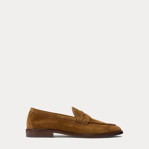 Bolden Calf-Suede Penny Loafer - Purple Label - Modalova