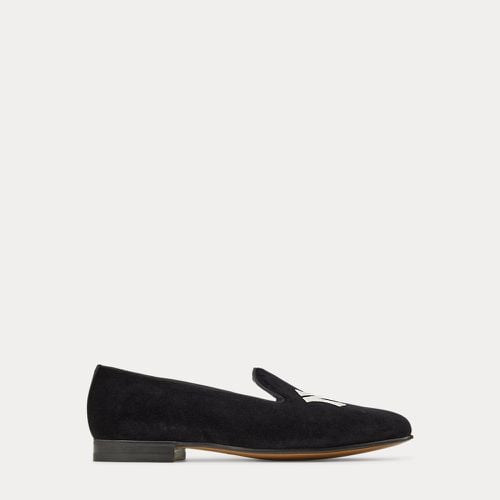 Ralph Lauren Lauren Yankees Velvet Slipper - Purple Label - Modalova